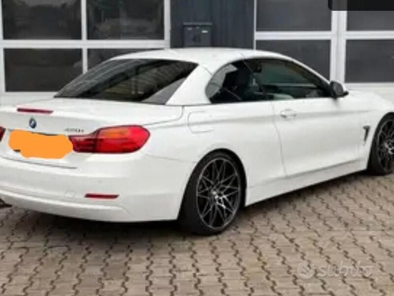 Usata BMW 420 Sport Line 2016 Bianco Cabrio