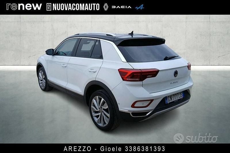 Usata VW T-Roc Style 116 CV (85 kW) 2023 Bianco SUV
