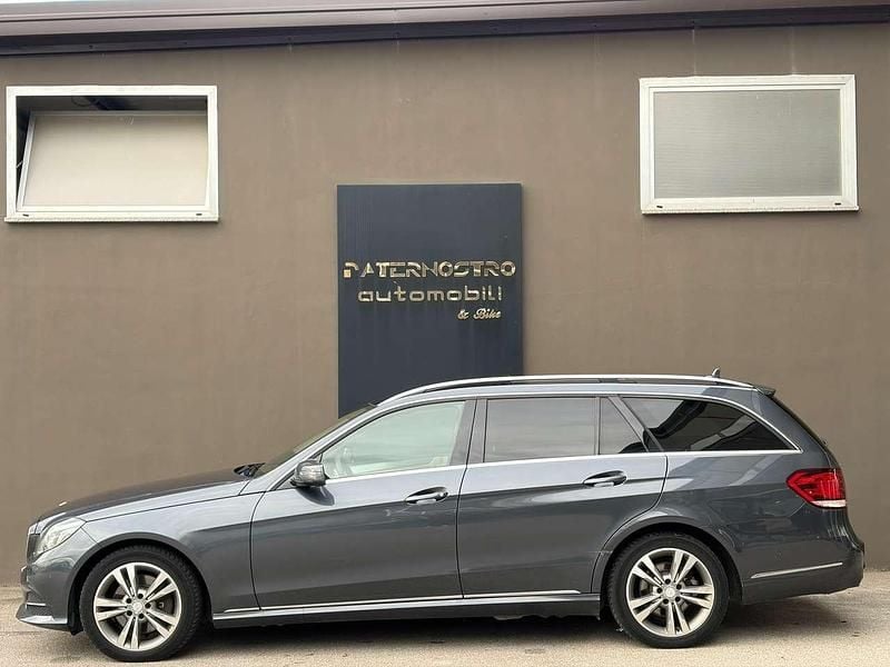 Usata Mercedes E250 Premium 204 CV (150 kW) 2014 Grigio Station wagon