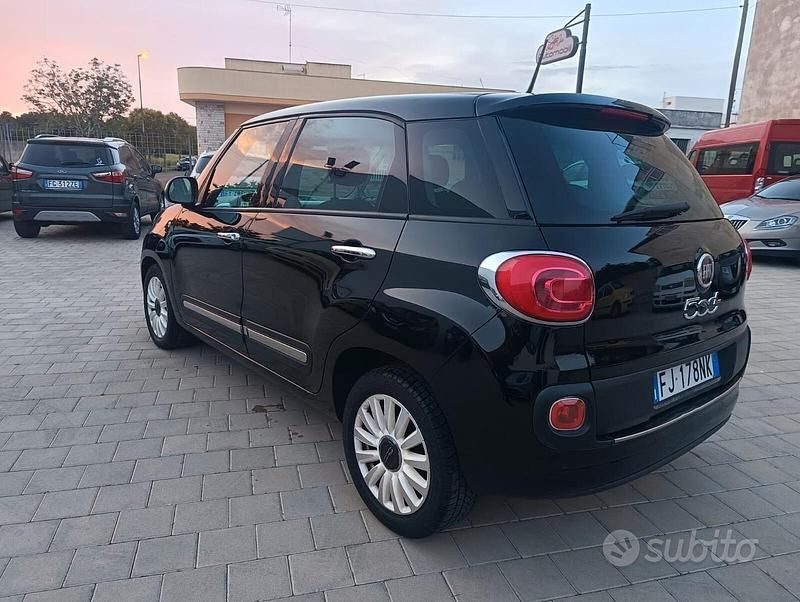 Usata Fiat 500L Lounge 95 CV (69 kW) 2017 Nero Monovolume