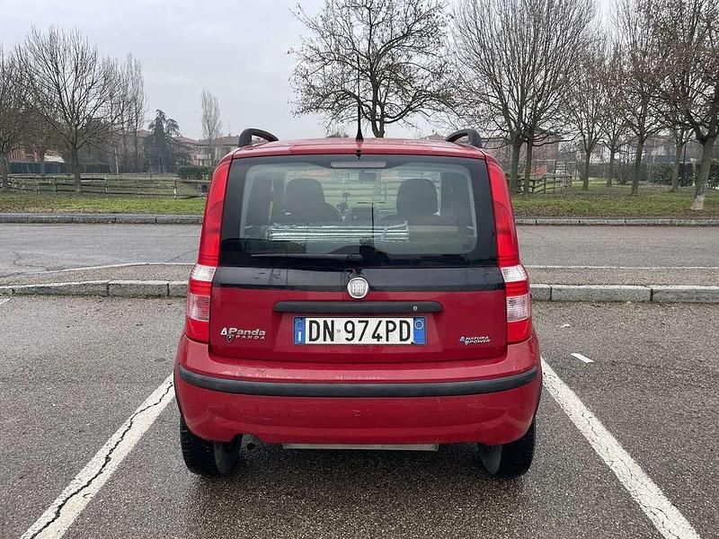Usata Fiat Panda Dynamic 60 CV (44 kW) 2008 Rosso Utilitaria