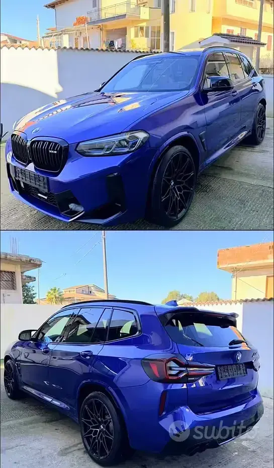 Usata BMW X3 M Competition Edition 510 CV (375 kW) 2026 Bluazzurro SUV