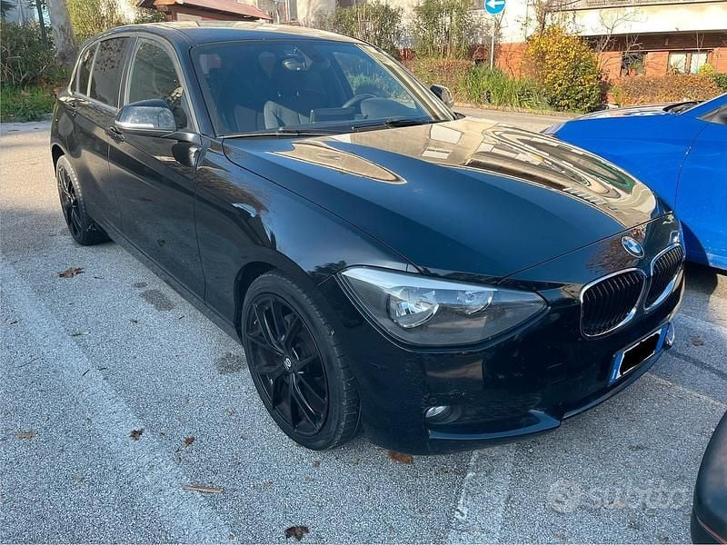 Usata BMW 116 2014 Nero Utilitaria
