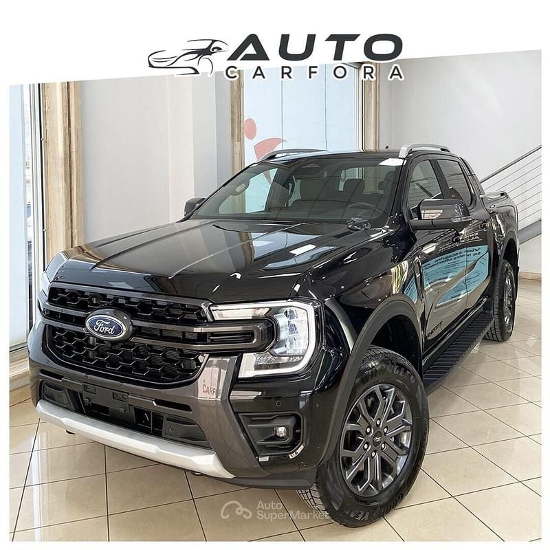 Nuova Ford Ranger Wildtrack 205 CV (150 kW) 2026 Nero Pick-up