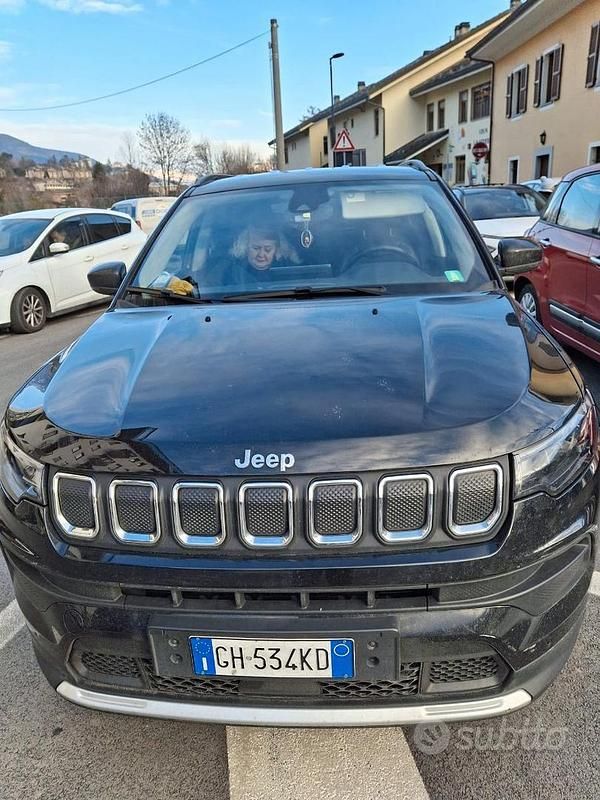 Usata Jeep Compass 131 CV (96 kW) 2022 Nero SUV
