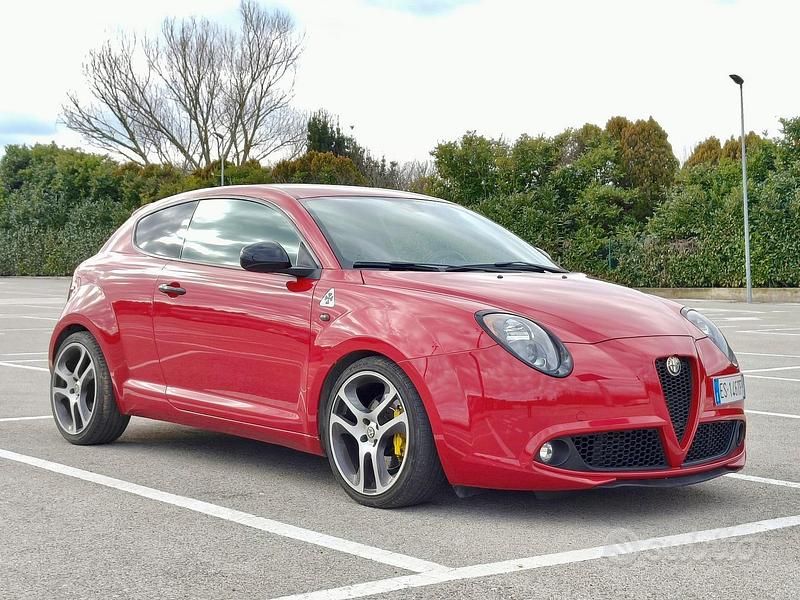 Usata Alfa Romeo MiTo Quadrifoglio Verde 170 CV (125 kW) 2013 Rosso Utilitaria