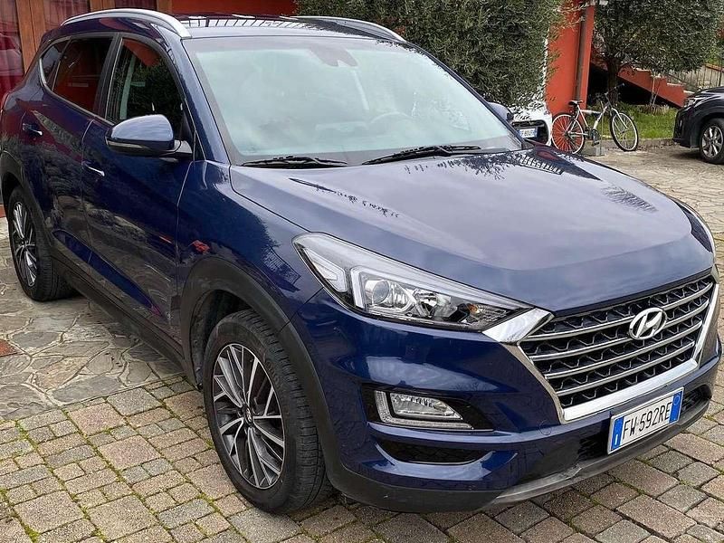 Usata Hyundai Tucson 136 CV (100 kW) 2019 Blu/azzurro SUV