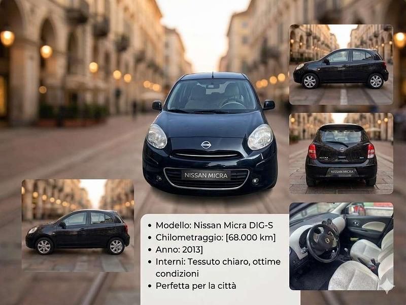 Usata Nissan Micra S 98 CV (72 kW) 2013 Utilitaria