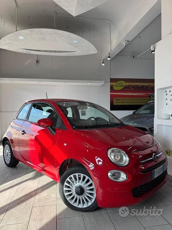 Usata Fiat 500 Lounge 69 CV (50 kW) 2018 Rosso Berlina