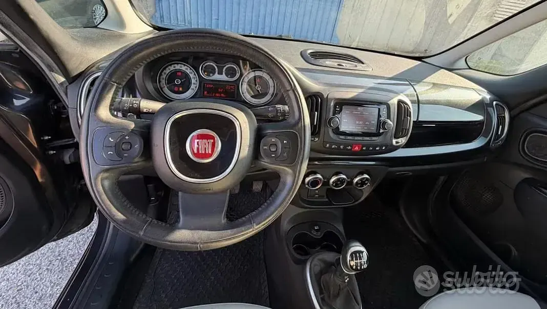 Usata Fiat 500L 85 CV (62 kW) 2013 Grigio Monovolume