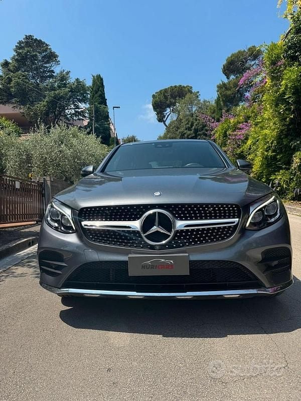 Usata Mercedes GLC350 Exclusive 351 CV (258 kW) 2017 Grigio Coupé