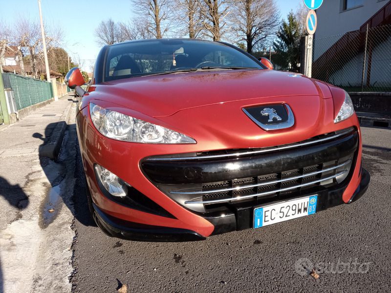 Usata Peugeot RCZ 156 CV (114 kW) 2010 Rosso Coupé
