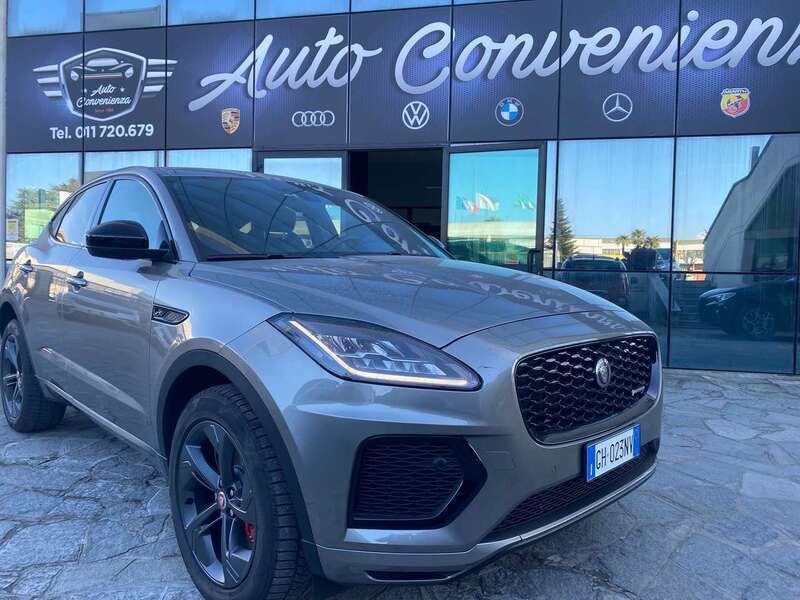 Grigio Usata 2022 Jaguar E-Pace R-Dynamic SUV | 28.900 € (Super prezzo) - Immagine 1/4
