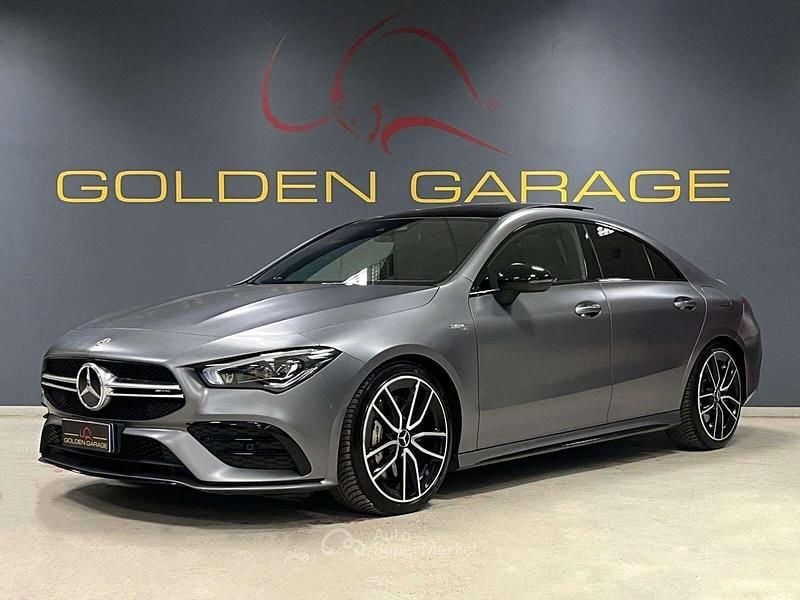 Usata Mercedes CLA35 AMG AMG 306 CV (225 kW) 2021 Grigio Coupé