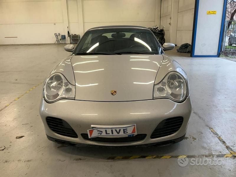Usata Porsche 911 320 CV (235 kW) 2004 Blu Cabrio