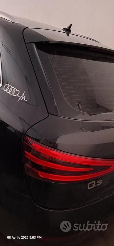 Usata Audi Q3 177 CV (130 kW) 2012 Nero SUV