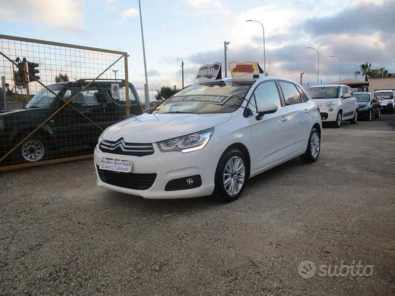 Usata Citroën C4 100 CV (73 kW) 2016 Bianco Berlina