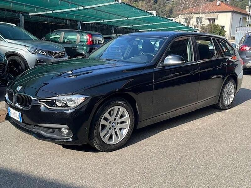 Usata BMW 316 Advantage 116 CV (85 kW) 2017 Nero Station wagon