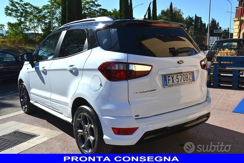 Usata Ford Ecosport ST-Line 125 CV (91 kW) 2019 Bianco SUV