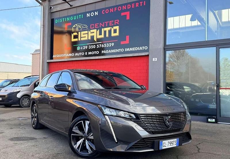 Grigio Usata 2022 Peugeot 308 GT Station wagon | 19.999 € (Buon prezzo) - Immagine 1/4