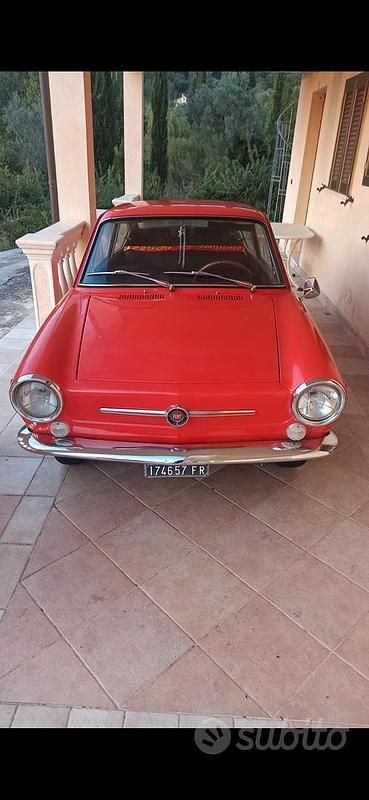 Usata Fiat 850 1960 Rosso Coupé