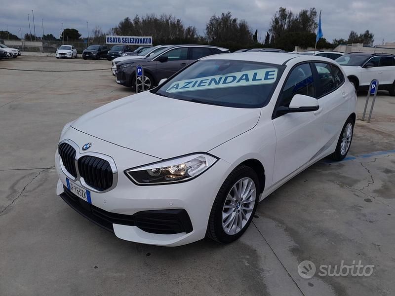 Usata BMW 116 Advantage 115 CV (84 kW) 2023 Bianco Utilitaria