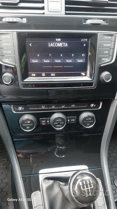 Usata VW Golf VII 110 CV (80 kW) 2015 Grigio Berlina