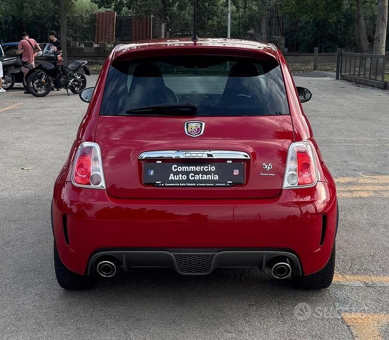 Usata Abarth 595 Turismo 160 CV (117 kW) 2015 Rosso Utilitaria
