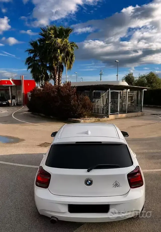Usata BMW 116 M Sport 116 CV (85 kW) 2014 Bianco Utilitaria