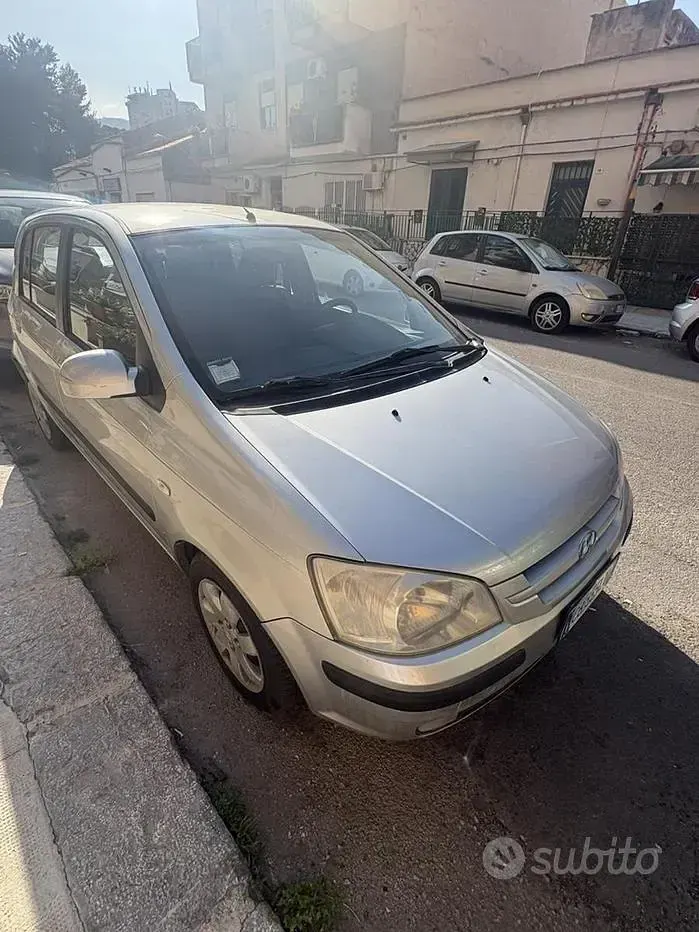 Usata Hyundai Getz 82 CV (60 kW) 2003 Grigio Utilitaria