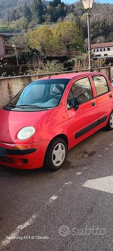 Usata Chevrolet Matiz 1999 Rosso Utilitaria