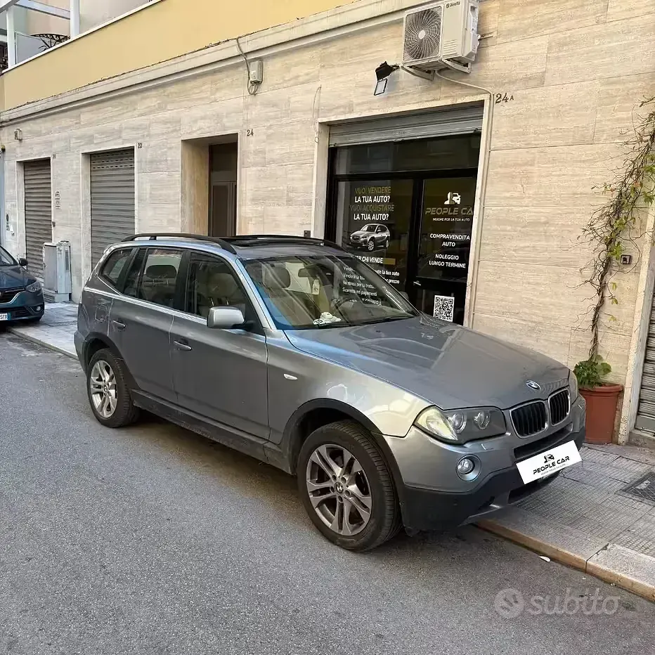 Usata BMW X3 Efficient Dynamics 150 CV (110 kW) 2007 Grigio SUV