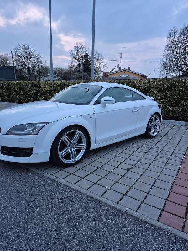 Usata Audi TT S-Line 160 CV (117 kW) 2009 Bianco Coupé