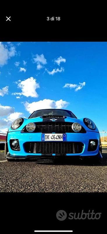Usata Mini Cooper 2007 Blu Utilitaria