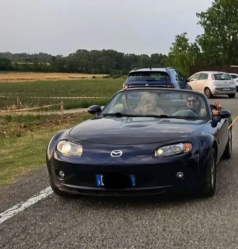 Usata Mazda MX5 High 126 CV (92 kW) 2008 Bluazzurro Cabrio