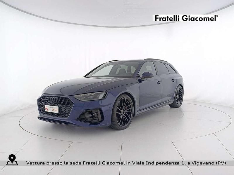 Blu navarra metallizzato Usata 2024 Audi RS4 Comfort Station wagon | 81.900 € (Cara) - Immagine 1/4