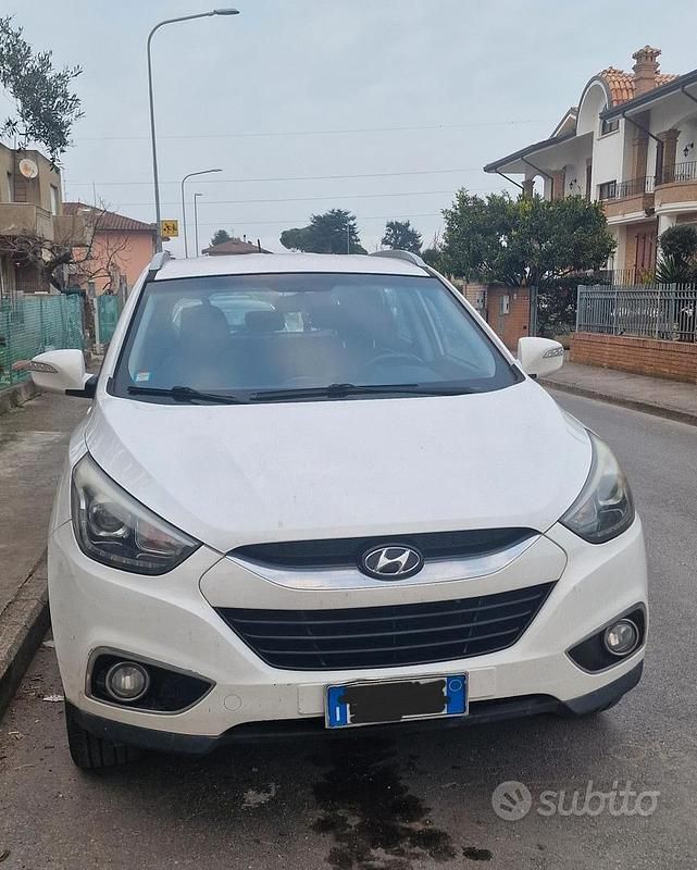 Usata Hyundai ix35 115 CV (84 kW) 2015 Bianco SUV