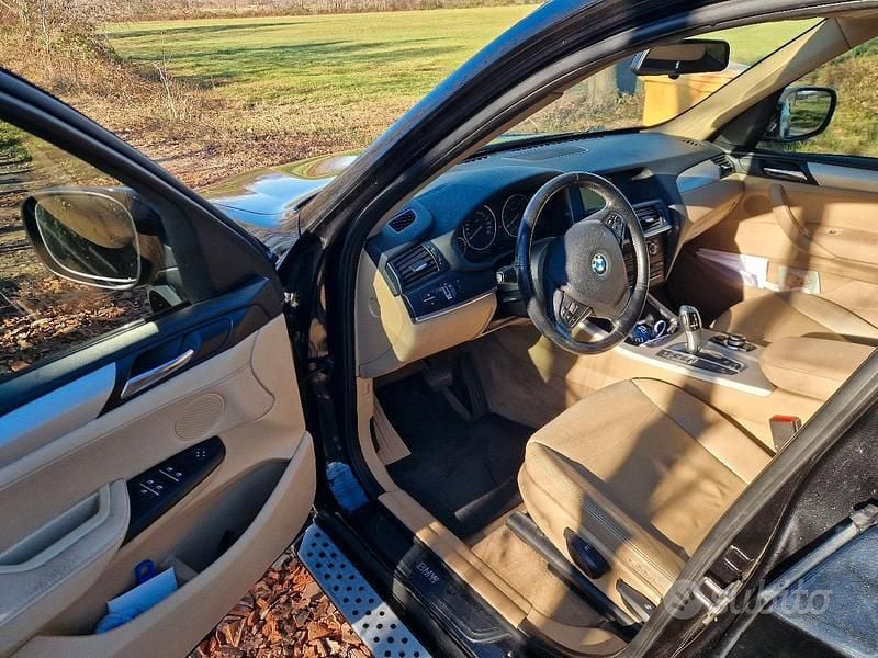 Usata BMW X3 184 CV (135 kW) 2012 Nero SUV