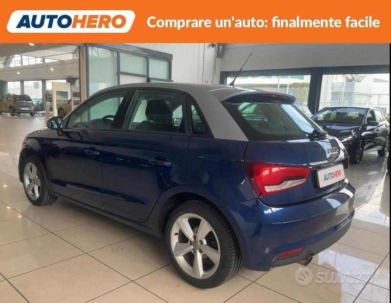 Usata Audi A1 Design 82 CV (60 kW) 2017 Blu Utilitaria