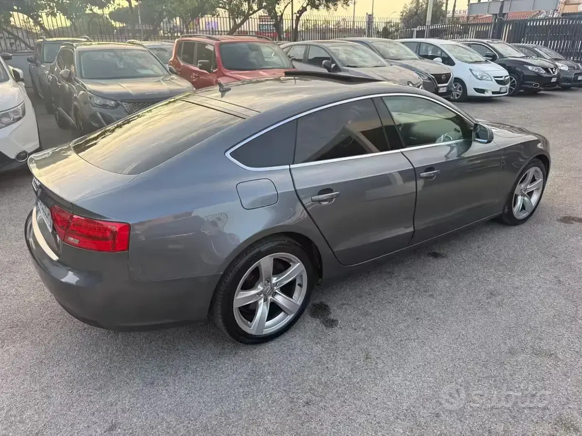 Usata Audi A5 Advanced Plus 190 CV (139 kW) 2015 Grigio Coupé