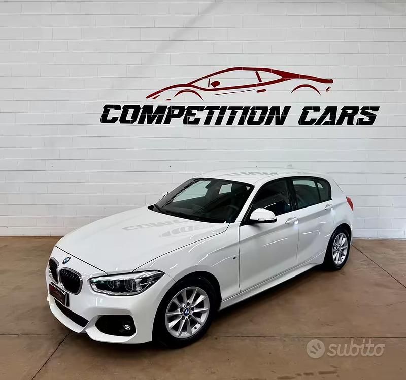 Usata BMW 118 M Sport 150 CV (110 kW) 2017 Bianco Utilitaria