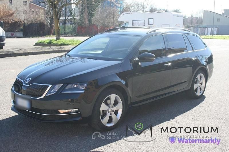 Usata Skoda Octavia G-TEC Style 131 CV (96 kW) 2020 Nero Station wagon