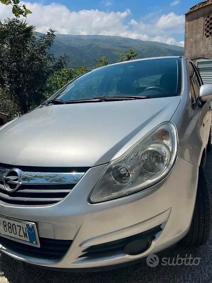 Usata Opel Corsa 75 CV (55 kW) 2008 Grigio Utilitaria
