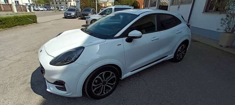 Usata Ford Puma ST-Line 125 CV (91 kW) 2021 Bianco Coupé