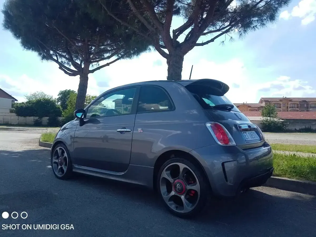 Usata Abarth 500 135 CV (99 kW) 2014 Grigio Utilitaria