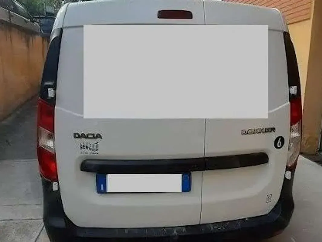 Usata Dacia Dokker 102 CV (75 kW) 2017 Bianco Monovolume