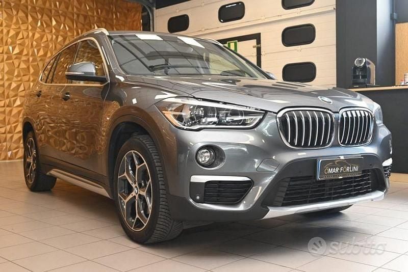 Usata BMW X1 Sport Line 150 CV (110 kW) 2019 Grigio SUV