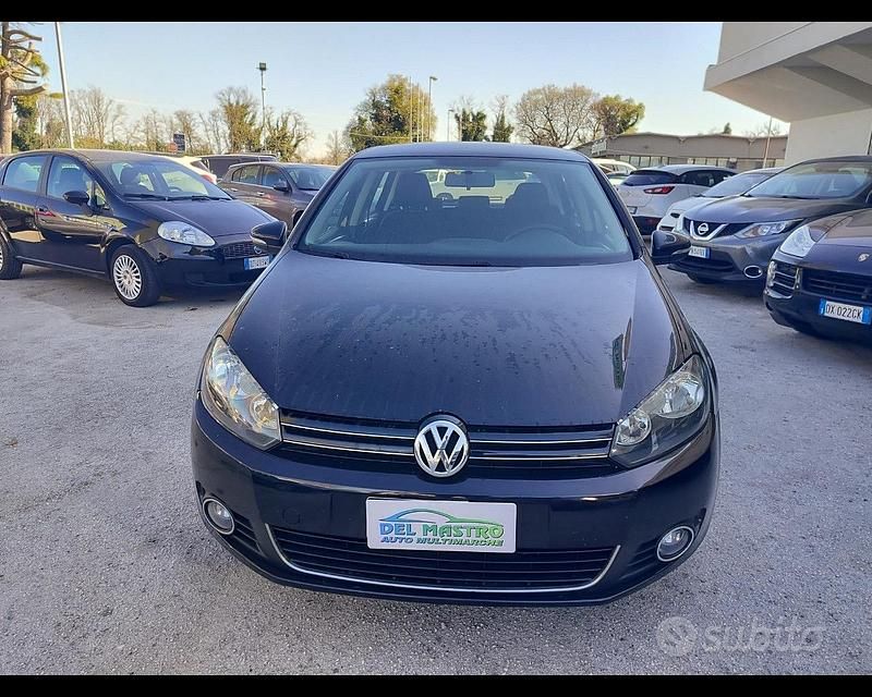 Usata VW Golf VI Highline 140 CV (102 kW) 2009 Nero Utilitaria
