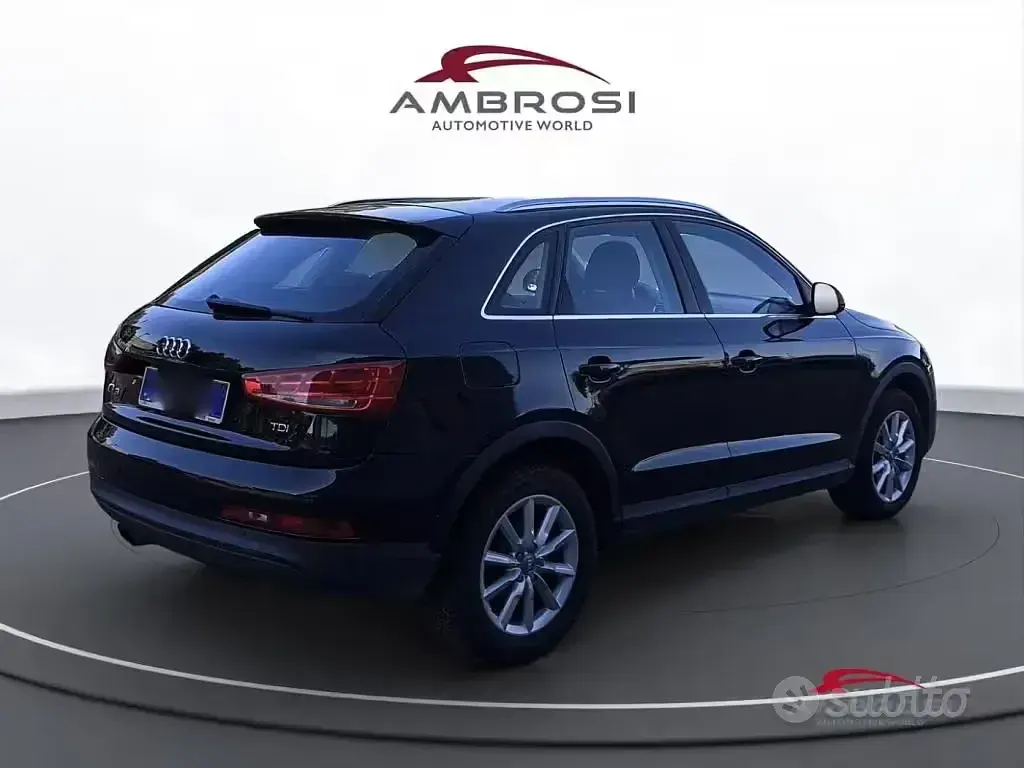 Usata Audi Q3 140 CV (102 kW) 2012 Nero SUV