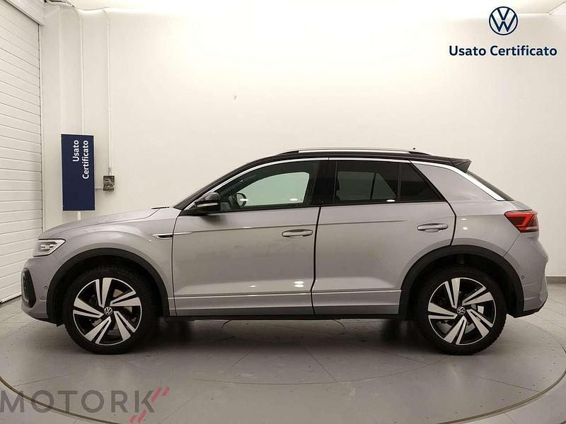 Usata VW T-Roc R-line 150 CV (110 kW) 2023 Argento SUV